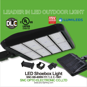 UL cUL DLC listed photo cell option parking lot 400w snc opto parking led